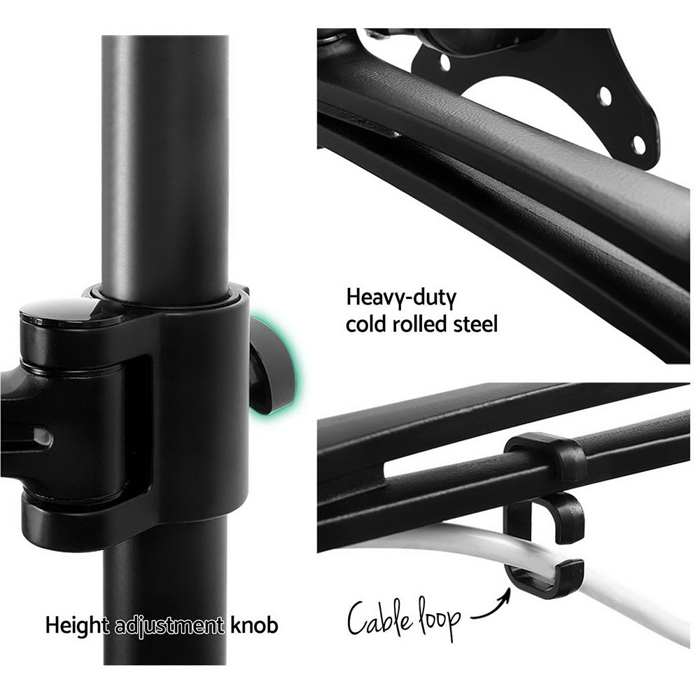Artiss Monitor Arm Desk Mount Screen Holder Bracket MA-S-211-BK