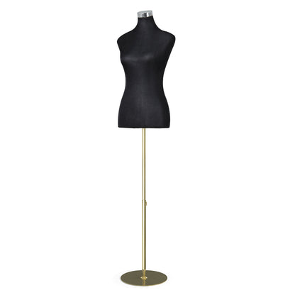 Embellir Female Mannequin Dummy Model Dressmaker Clothes Display Torso Tailor BK MANNE-FEM-HALF-BK