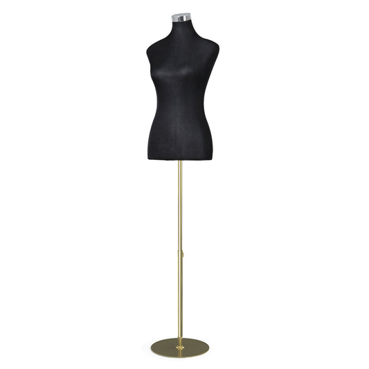 Embellir Female Mannequin Dummy Model Dressmaker Clothes Display Torso Tailor BK MANNE-FEM-HALF-BK