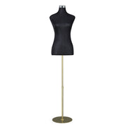 Embellir Female Mannequin Dummy Model Dressmaker Clothes Display Torso Tailor BK MANNE-FEM-HALF-BK