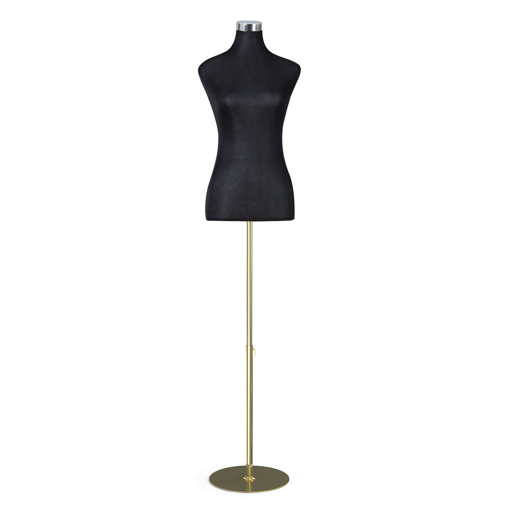 Embellir Female Mannequin Dummy Model Dressmaker Clothes Display Torso Tailor BK MANNE-FEM-HALF-BK