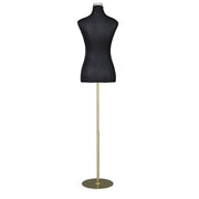 Embellir Female Mannequin Dummy Model Dressmaker Clothes Display Torso Tailor BK MANNE-FEM-HALF-BK