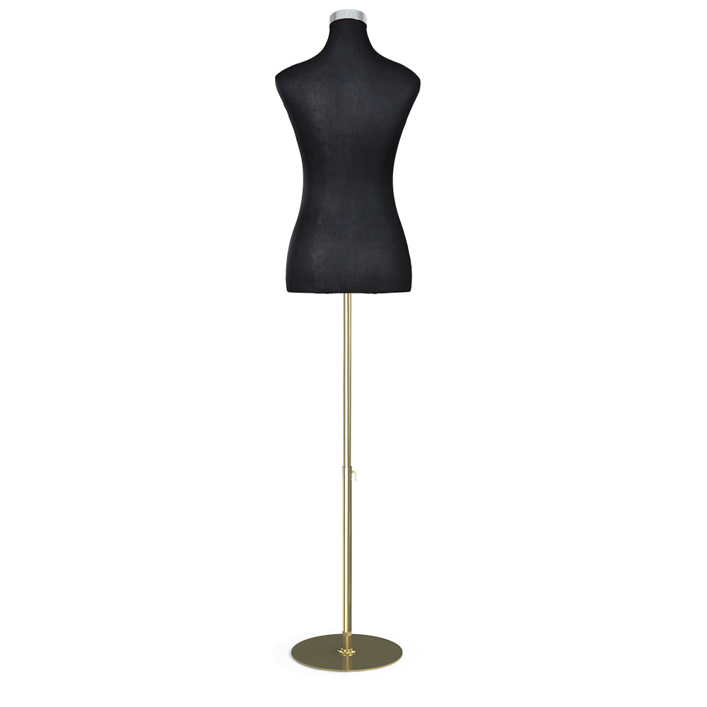 Embellir Female Mannequin Dummy Model Dressmaker Clothes Display Torso Tailor BK MANNE-FEM-HALF-BK