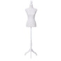Female Mannequin 170cm Model Dressmaker Clothes Display Torso Tailor Wedding White MANNE-FEM-HALF-WH