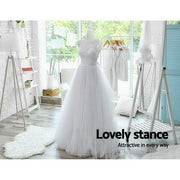 Female Mannequin 170cm Model Dressmaker Clothes Display Torso Tailor Wedding White MANNE-FEM-HALF-WH