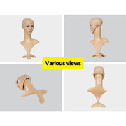 Embellir Female Mannequin Head Dummy Model Display Shop Stand Professional Use MANNE-FEM-HEAD-SKCO