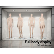 175cm Tall Full Body Female Mannequin - Skin Coloured MANNE-FEM-WF-SKCO