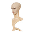 Embellir Male Mannequin Head Dummy Model Display Shop Stand Professional Use MANNE-MAL-HEAD-SKCO