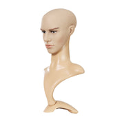Embellir Male Mannequin Head Dummy Model Display Shop Stand Professional Use MANNE-MAL-HEAD-SKCO