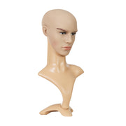 Embellir Male Mannequin Head Dummy Model Display Shop Stand Professional Use MANNE-MAL-HEAD-SKCO