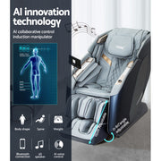 Livemor 4D Massage Chair Recliner SL Track Full Body Zero Gravity Massager Heated AI Body Scan Melisa MASCHR-4D-2GEAR-BUGR