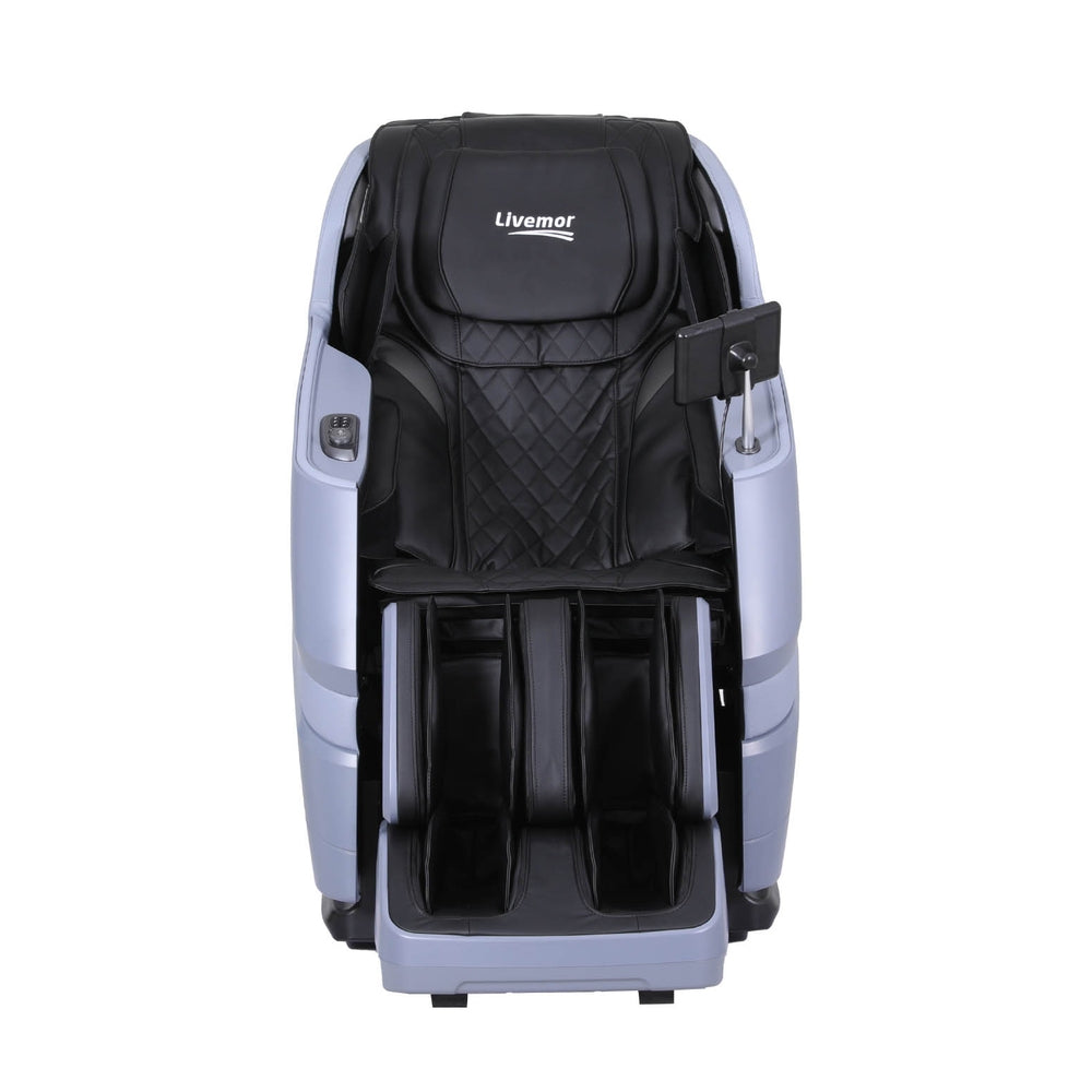 Livemor 4D Massage Chair Electric Recliner Home Massager Miraj MASCHR-4D-MIRAJ-BK