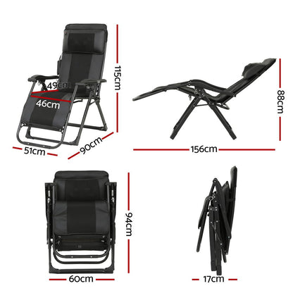 Livemor Massage Chair Electric Recliner Home Massager AYAN MASCHR-AYAN-BK