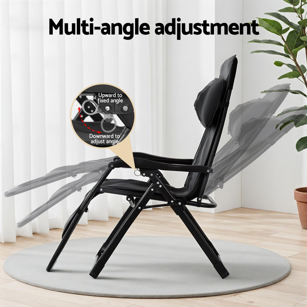 Livemor Massage Chair Electric Recliner Home Massager AYAN MASCHR-AYAN-BK