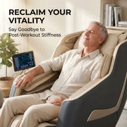 Livemor Massage Chair Electric Recliner Home Massager 3D Opal MASCHR-B-3D-OPAL-GY