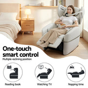 Livemor Massage Chair Electric Vibration Recliner Chair ZENO MASCHR-E-ZENO-BG