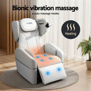 Livemor Massage Chair Electric Vibration Recliner Chair ZENO MASCHR-E-ZENO-BG