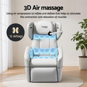 Livemor Massage Chair Electric Vibration Recliner Chair ZENO MASCHR-E-ZENO-BG
