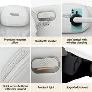 Livemor Massage Chair Electric Vibration Recliner Chair ZENO MASCHR-E-ZENO-BG