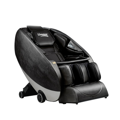 Livemor Massage Chair Electric Recliner SL-track Massager Hestia MASCHR-EGG-BK