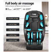 Livemor Massage Chair Electric Recliner SL-track Massager Hestia MASCHR-EGG-BK