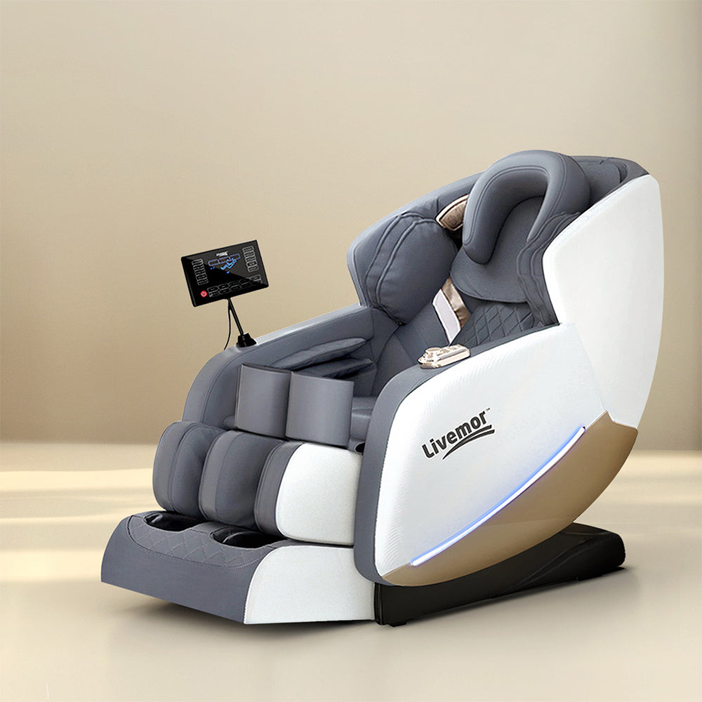 Livemor Massage Chair Electric Recliner Home Massager Beryl MASCHR-G-BERYL-GR
