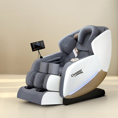 Livemor Massage Chair Electric Recliner Home Massager Beryl MASCHR-G-BERYL-GR