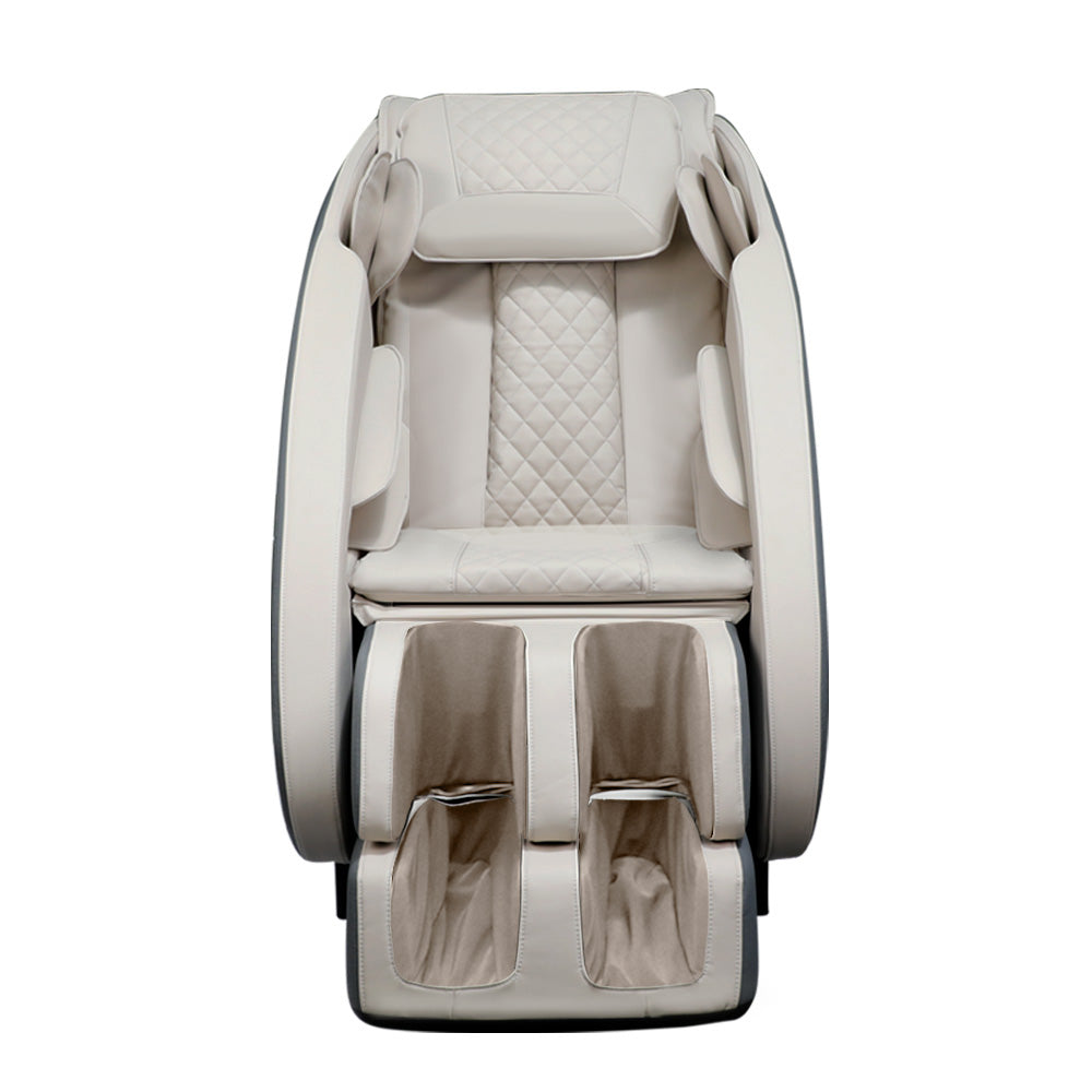Livemor Massage Chair Electric Recliner Massager Grey Ellmue MASCHR-HOR-GY
