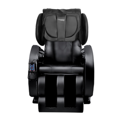 Livemor Massage Chair Electric Recliner Zero Gravity Massager MASCHR-LUX-BK