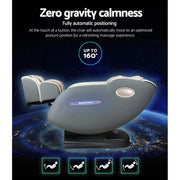Livemor Massage Chair Electric Recliner Massager Grey Ozeni MASCHR-SMT-O-NVCR