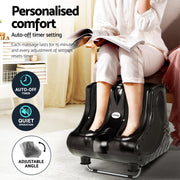 Livemor Massage Cushion Heating Massage Seats With Calf Foot Massager MASSAGE-LF03-BARON-BK