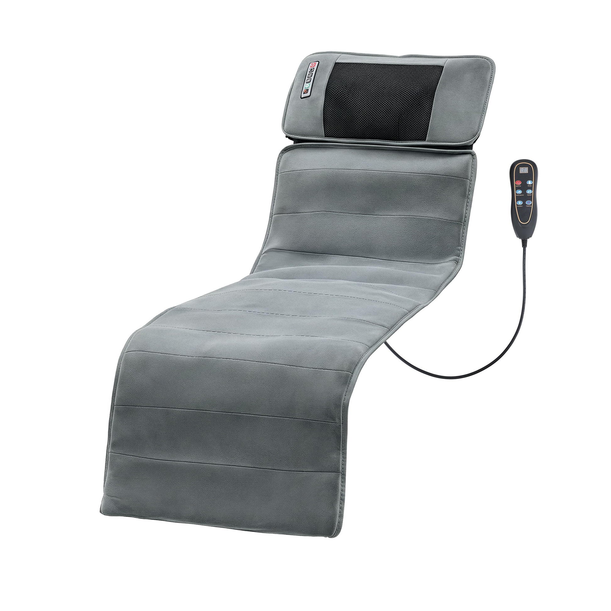 Livemor Massage Mat 10-nodes Vibration Heating Massage Cushion MASSAGE-MAT-01-FB-GY