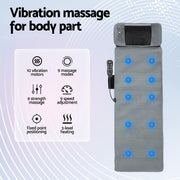 Livemor Massage Mat 10-nodes Vibration Heating Massage Cushion MASSAGE-MAT-01-FB-GY