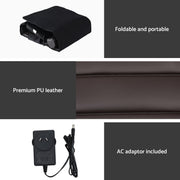 Livemor Massage Mat Kneading Neck Foot Massager Heated Vibration Airbag Mattress MASSAGE-MAT-02-PU-BR