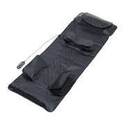 Livemor Massage Mat Heated Kneading Neck Massager Lumbar Airbag Stretch MASSAGE-MAT-04-PU-BK
