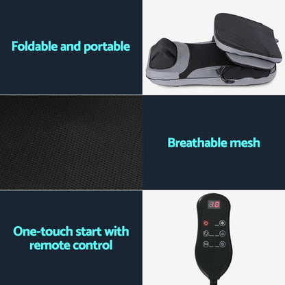 Livemor 8-nodes Full Back Massage Cushion Heating Massage Seats MASSAGE-SEAT-BARON-BK