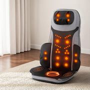Livemor 8-nodes Full Back Massage Cushion Heating Massage Seats MASSAGE-SEAT-BARON-BK