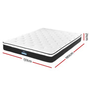 Giselle Bedding 21cm Mattress Euro Top Double MATTRESS-0505-BET21-D