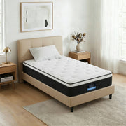 Giselle Bedding 21cm Mattress Euro Top Single MATTRESS-0505-BET21-S