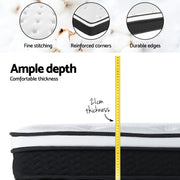 Giselle Bedding 21cm Mattress Euro Top Single MATTRESS-0505-BET21-S