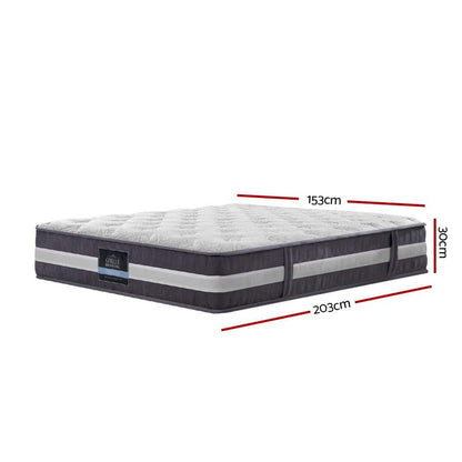 Giselle Bedding Queen Mattress Pocket Spring Queen 30cm MATTRESS-0606-Q