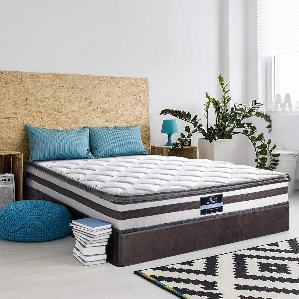 Giselle Bedding 21cm Mattress Pillow Top Double MATTRESS-0754-PT-D