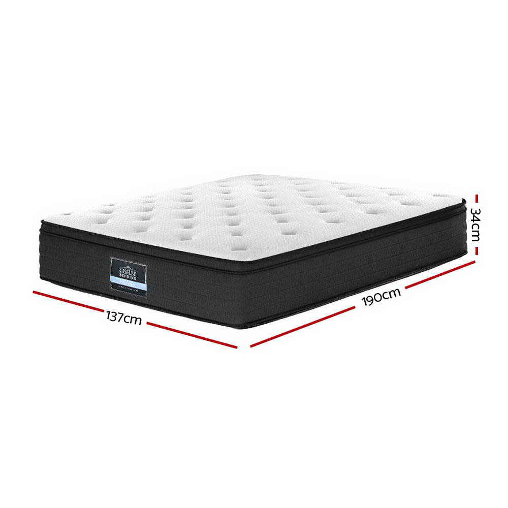 Giselle Bedding 34cm Mattress Euro Top Double MATTRESS-0808-D137