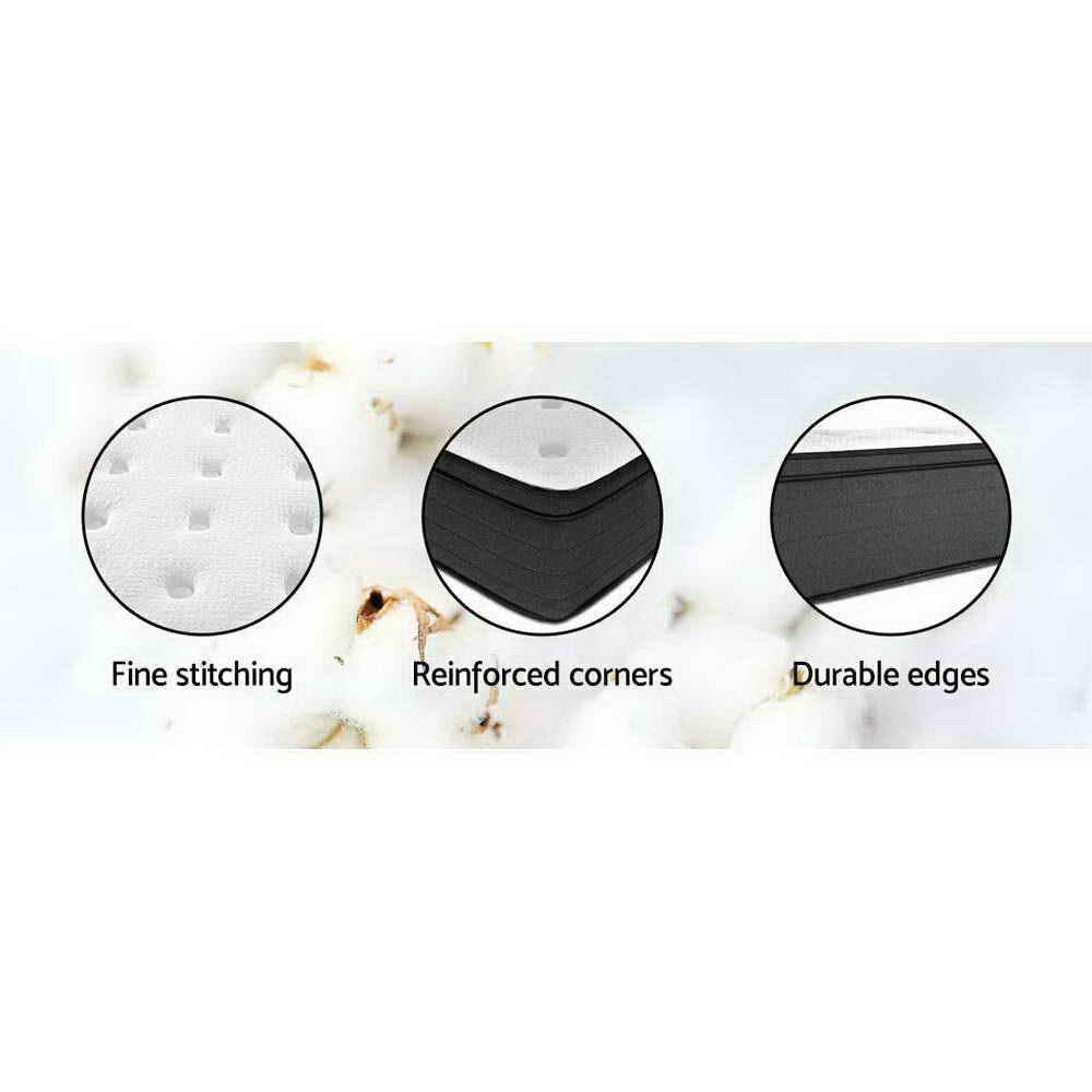 Giselle Bedding 34cm Mattress Euro Top King MATTRESS-0808-K183