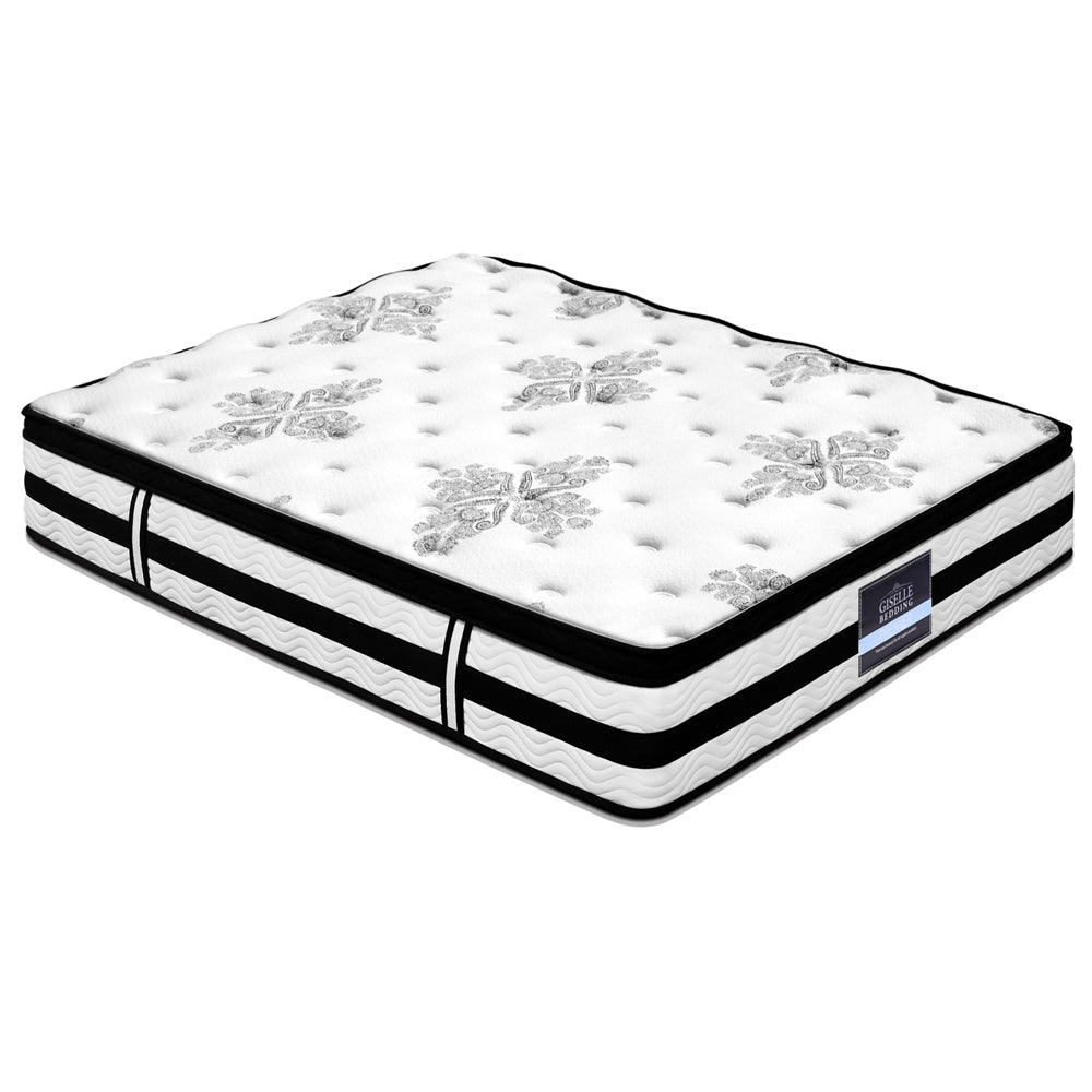 Giselle Bedding 34cm Mattress Euro Top Pocket Spring King MATTRESS-0908-KING