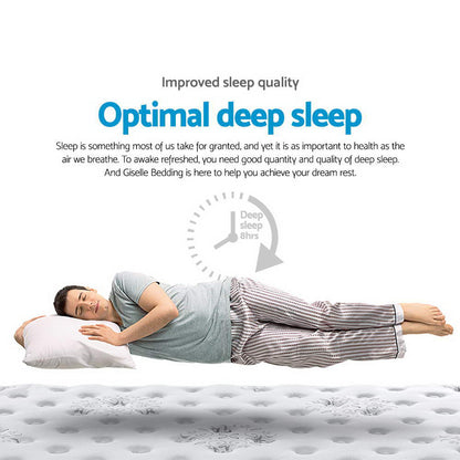 Giselle Bedding 34cm Mattress Cool Gel Memory Foam King Single MATTRESS-0909-KS