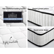 Giselle Bedding 21cm Mattress Tight Top Single MATTRESS-21-S