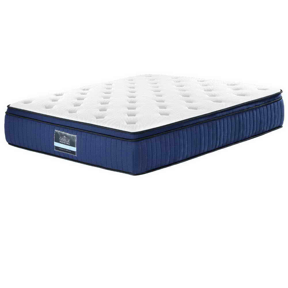 Giselle Bedding 34cm Mattress Cool Gel Memory Foam 7 Zone Queen MATTRESS-8602-Q153
