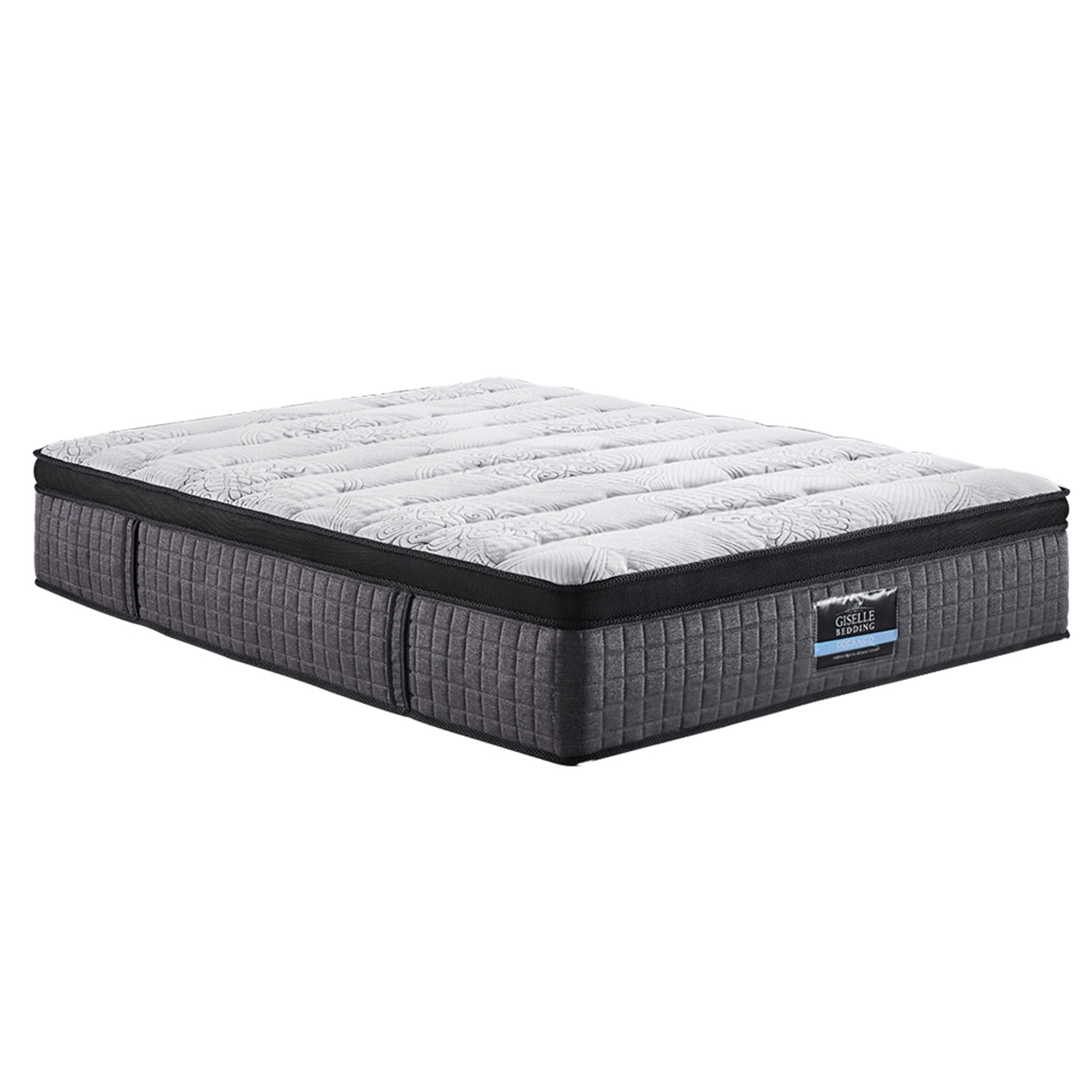 Giselle Bedding 34cm Mattress 9 Zone Latex Foam King MATTRESS-B-0001-K
