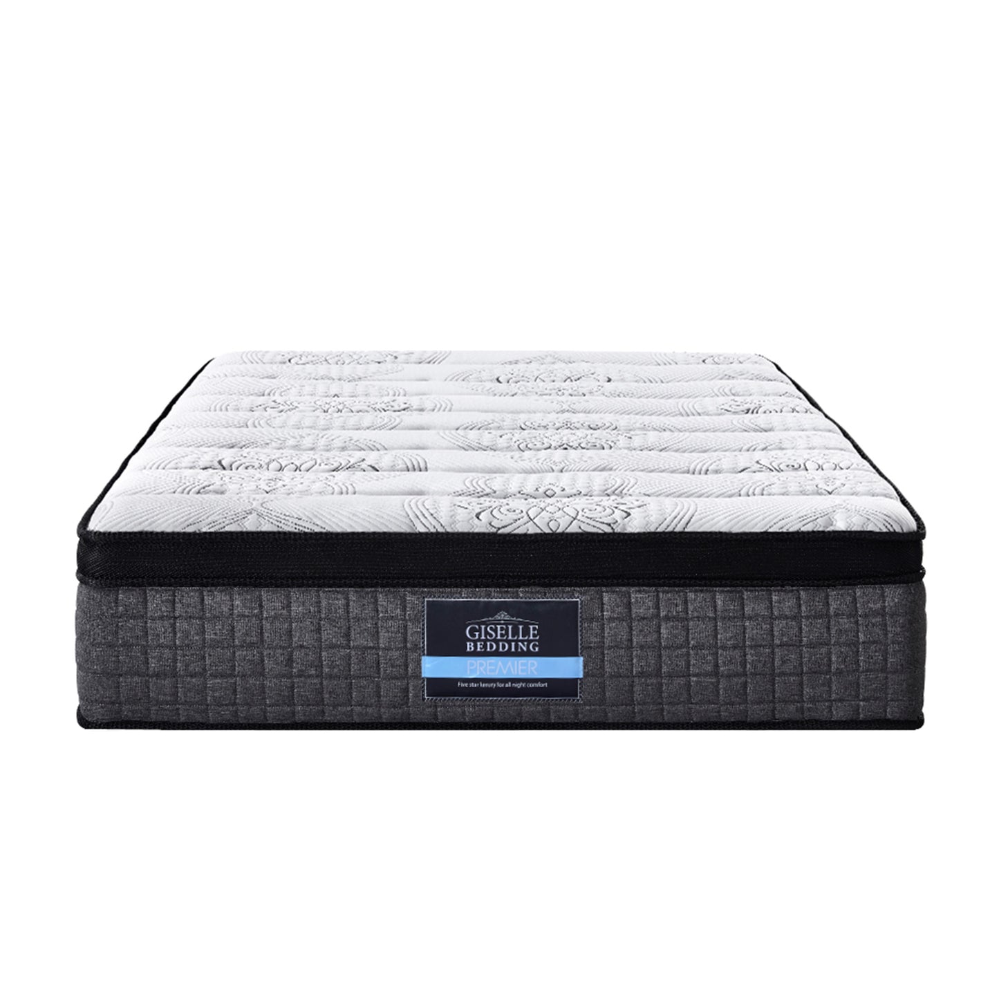 Giselle Bedding 34cm Mattress 9 Zone Latex Foam King MATTRESS-B-0001-K